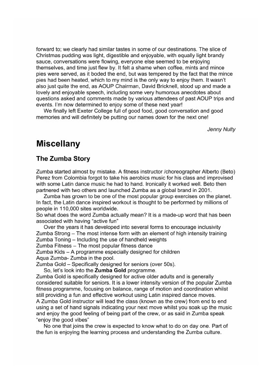 Spring Newsletter page 11 
